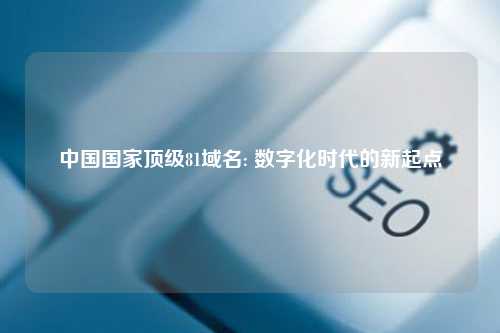 中国国家顶级81域名: 数字化时代的新起点